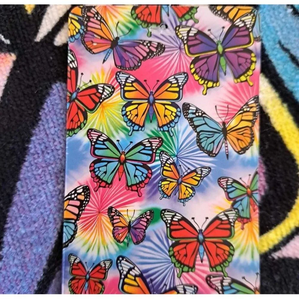 New Butterfly Collage Towel Cotton Bath Beach Pool GIFT 30x60 Butterflies Wings